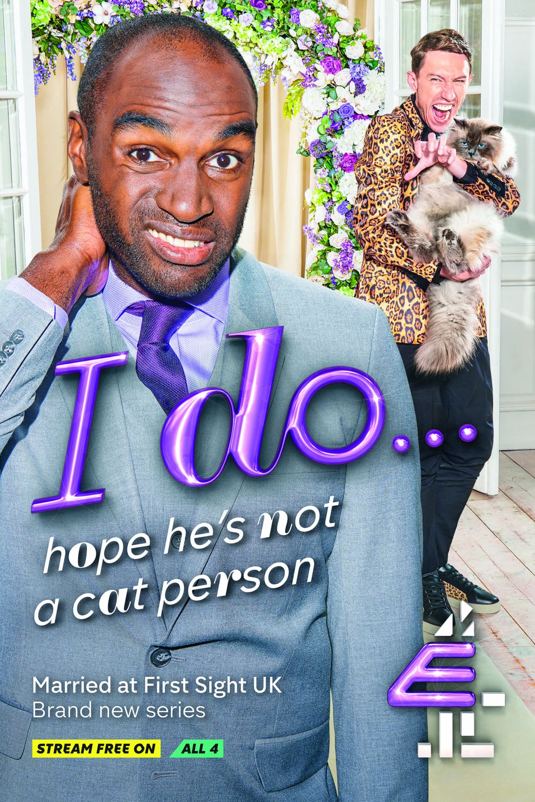 I do… hope he's not a cat person